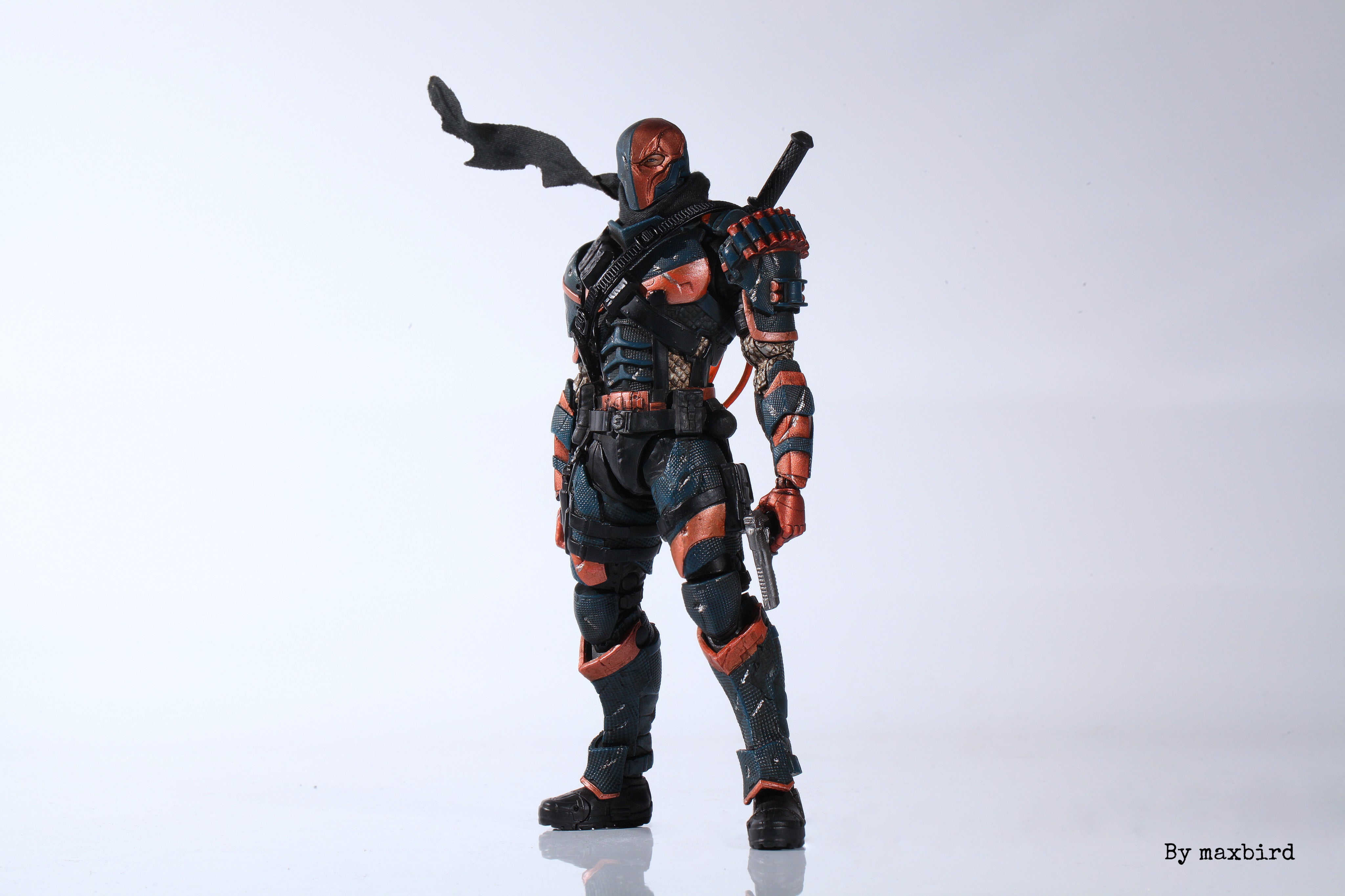 Custom accessories for Mcfarlane Arkham Deathstroke – maxbird
