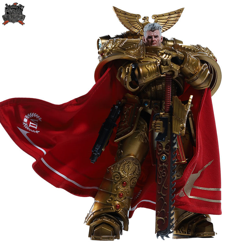 【IN STOCK】Custom wired cape set for Joytoy “Warhammer The Horus Heresy” 1/18 Imperial Fists Primarch Rogal Dorn