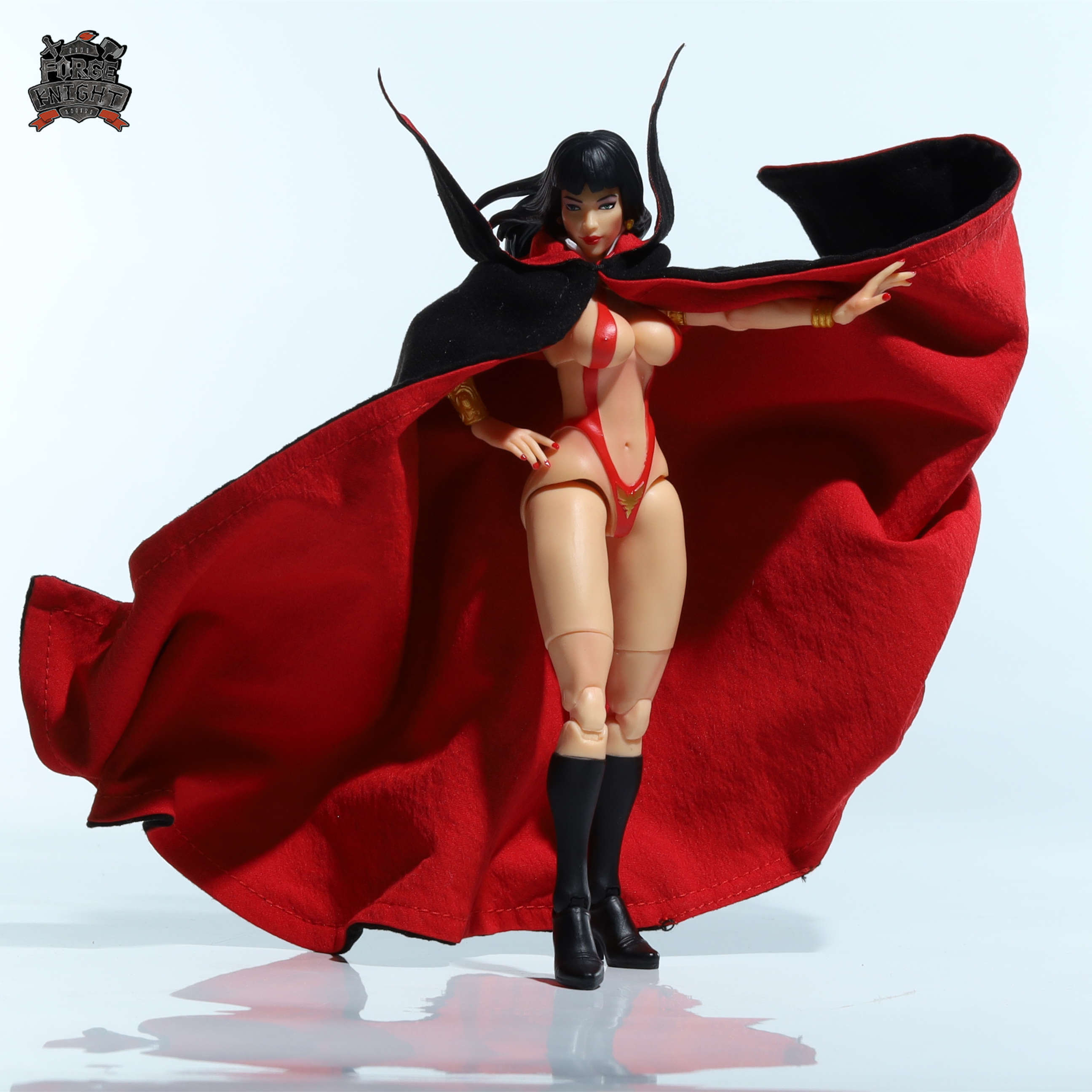 【READY FOR SHIP】Custom cape for Dynamite comic Vampirella