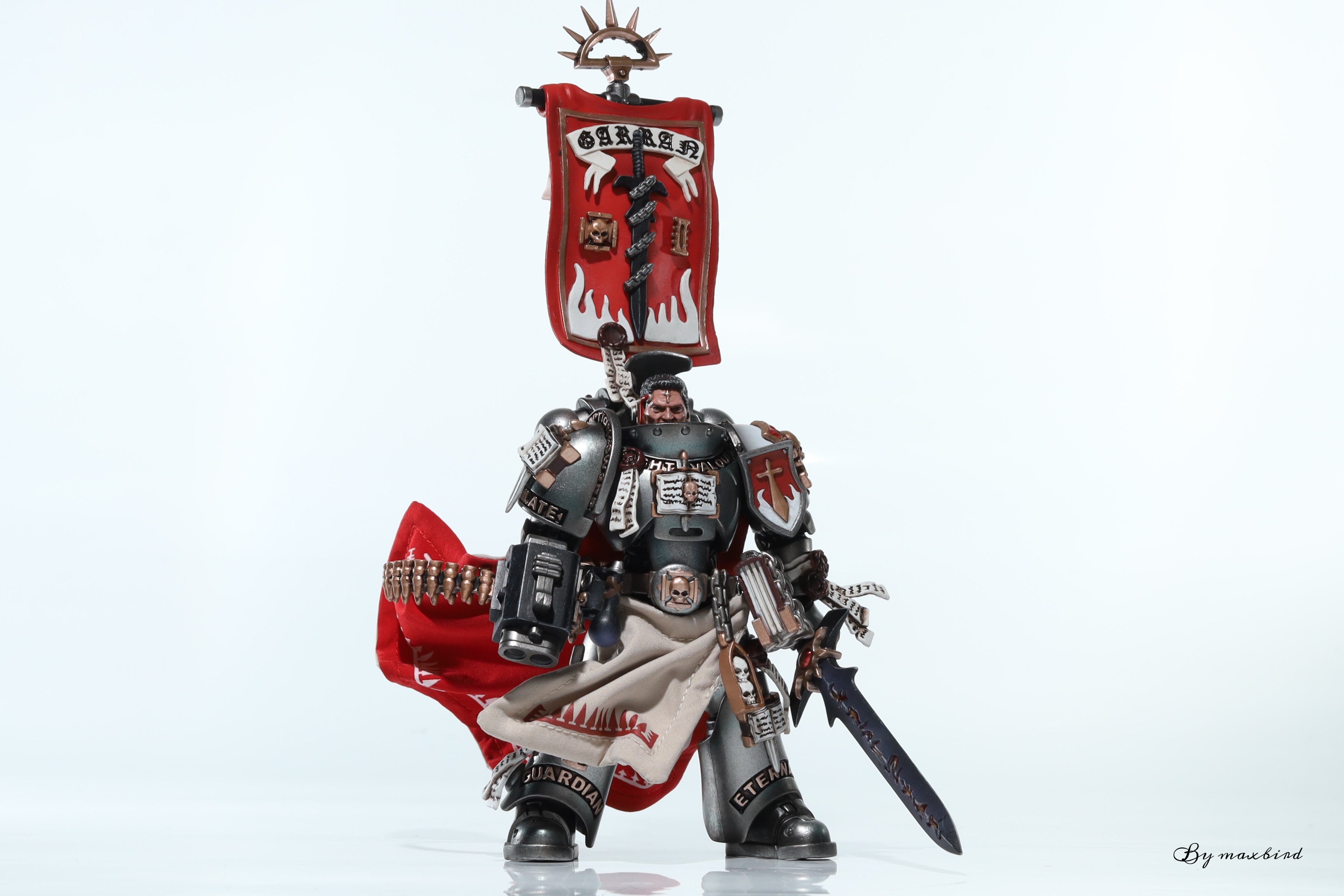 Custom cape set for Joytoy Warhammer 40000 1/18 Grey Knight series