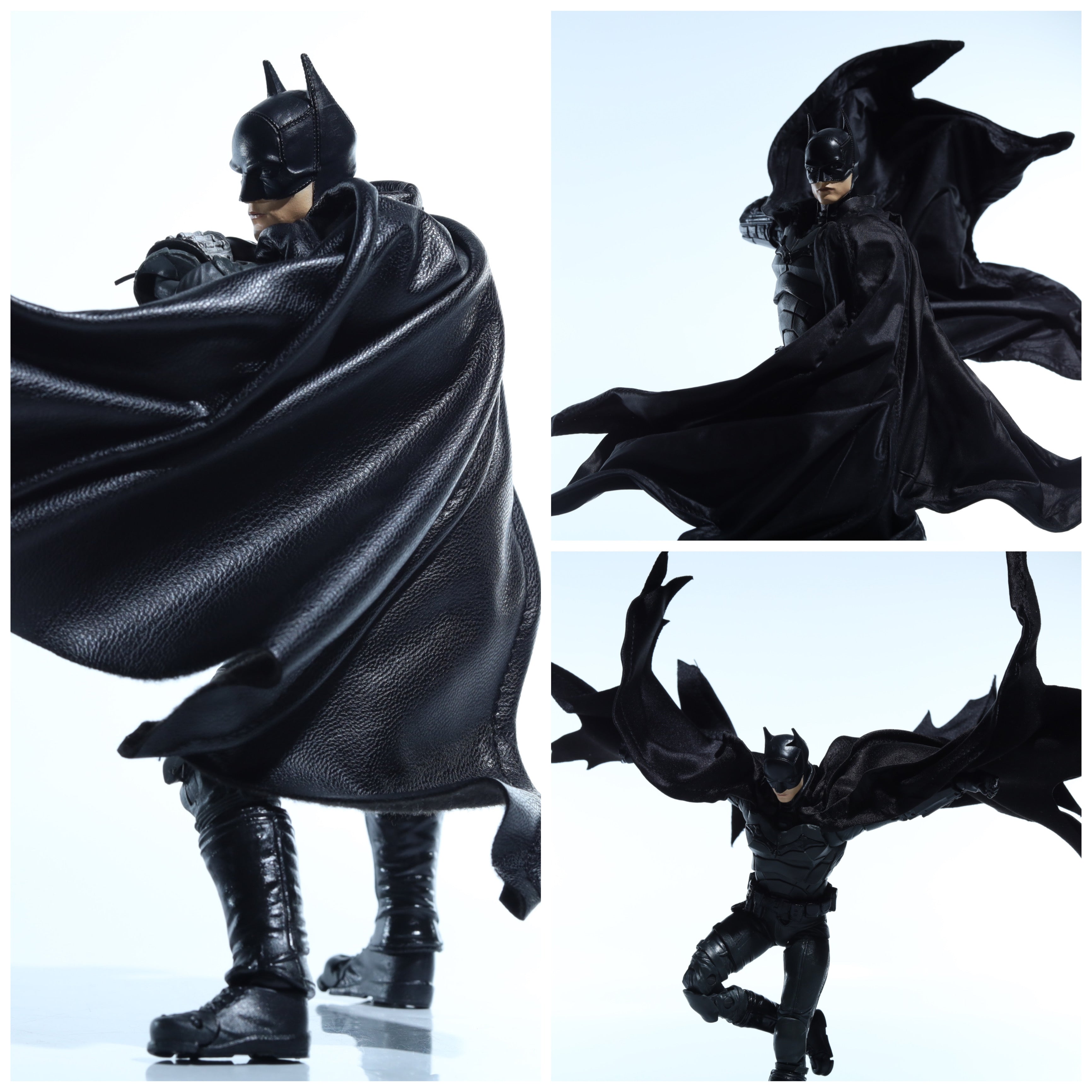 【IN STOCK】Custom cape for Mcfarlane "The Batman"2022 movie Version