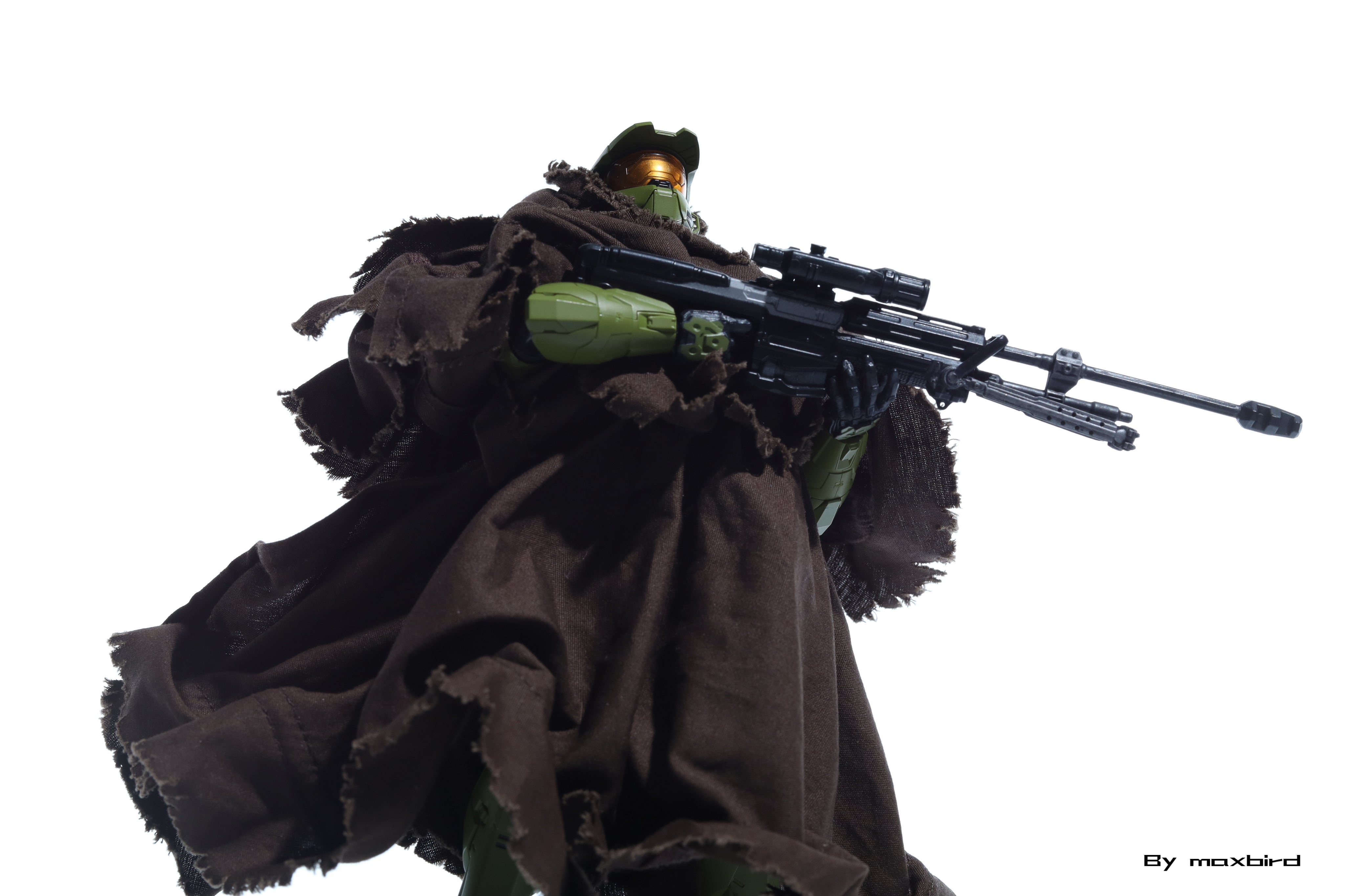【IN STOCK】Custom cape set for Sentinel Toys “Halo Infinite Master Chief” ，apply to 6-7inch Action Figures