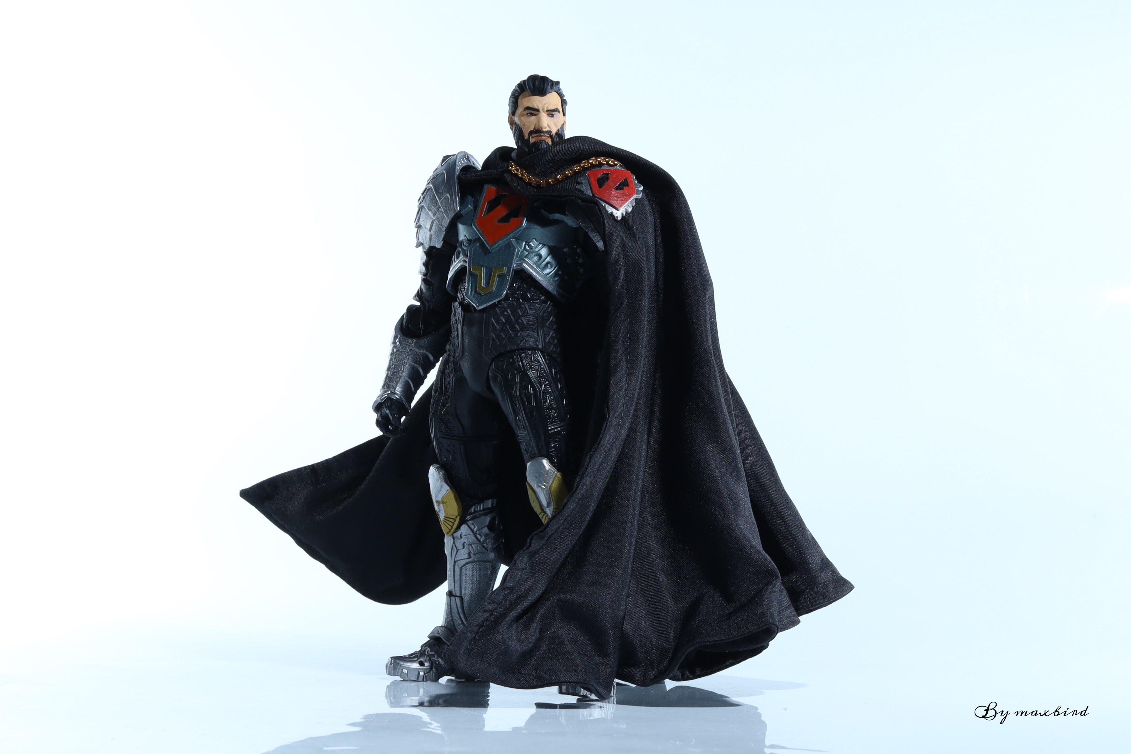 【READY FOR SHIP】【Clearance Sale】Custom cape for Mcfarlane DC comic General Zod