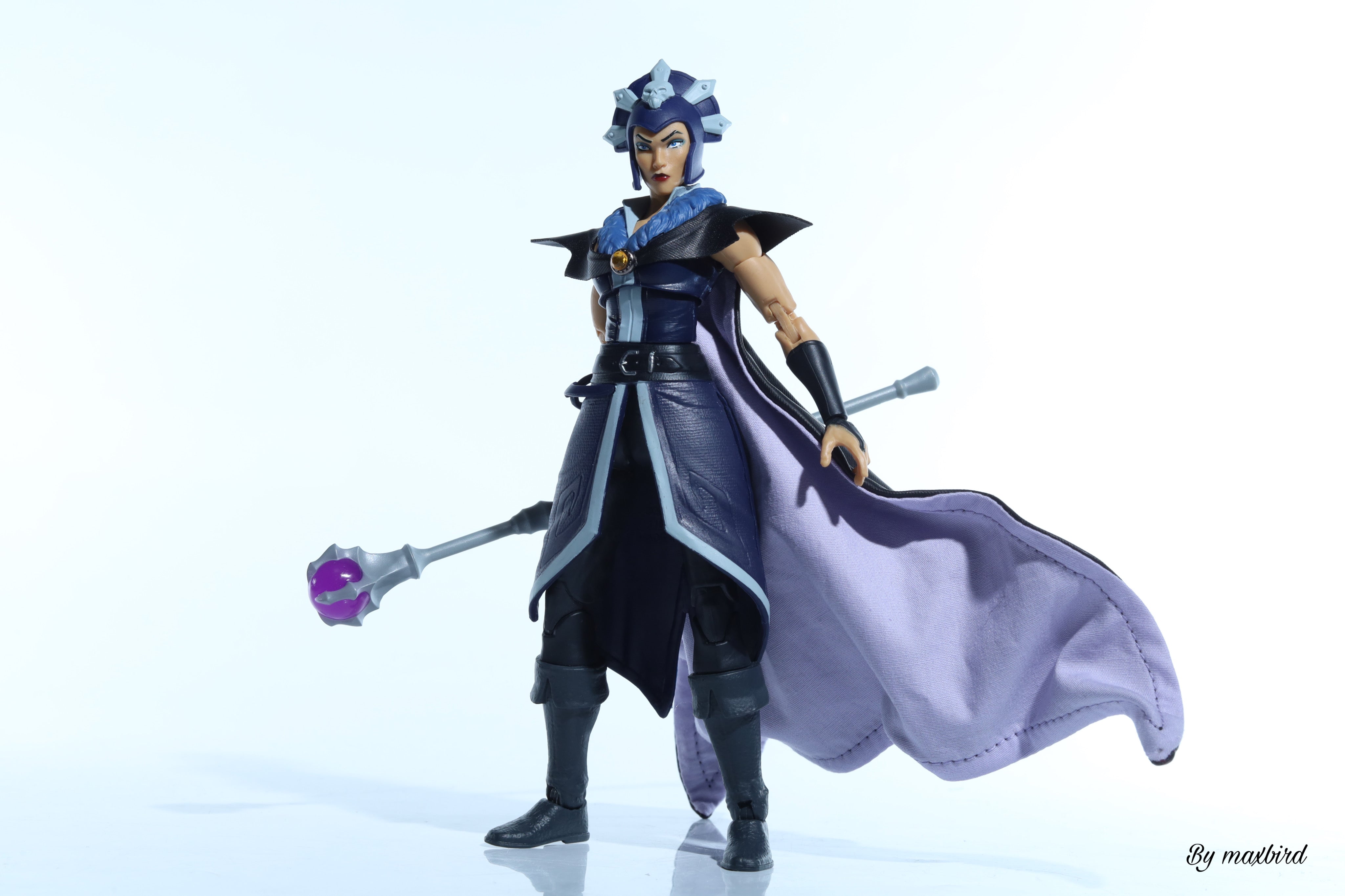 【READY FOR SHIP】【Clearance Sale】Custom cape for Mattel Masters of The Universe: Revelation Evil-Lyn