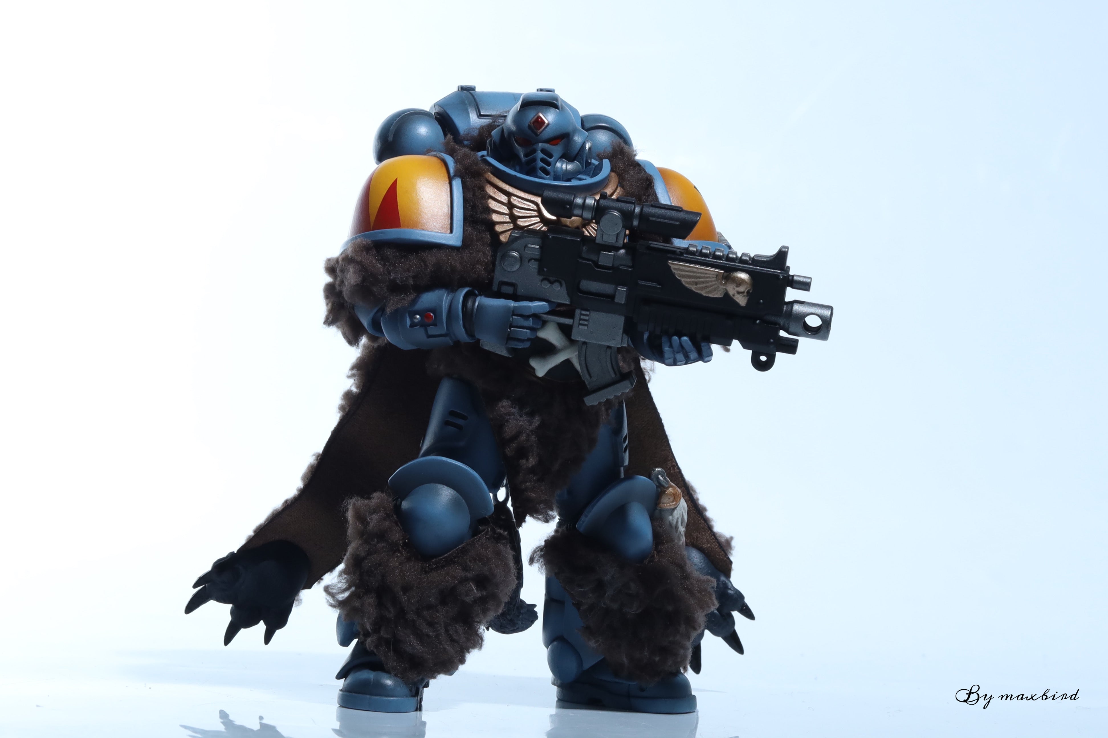 【IN STOCK】Custom wool set for Joytoy Warhammer 40000 Space Wolves Claw pack