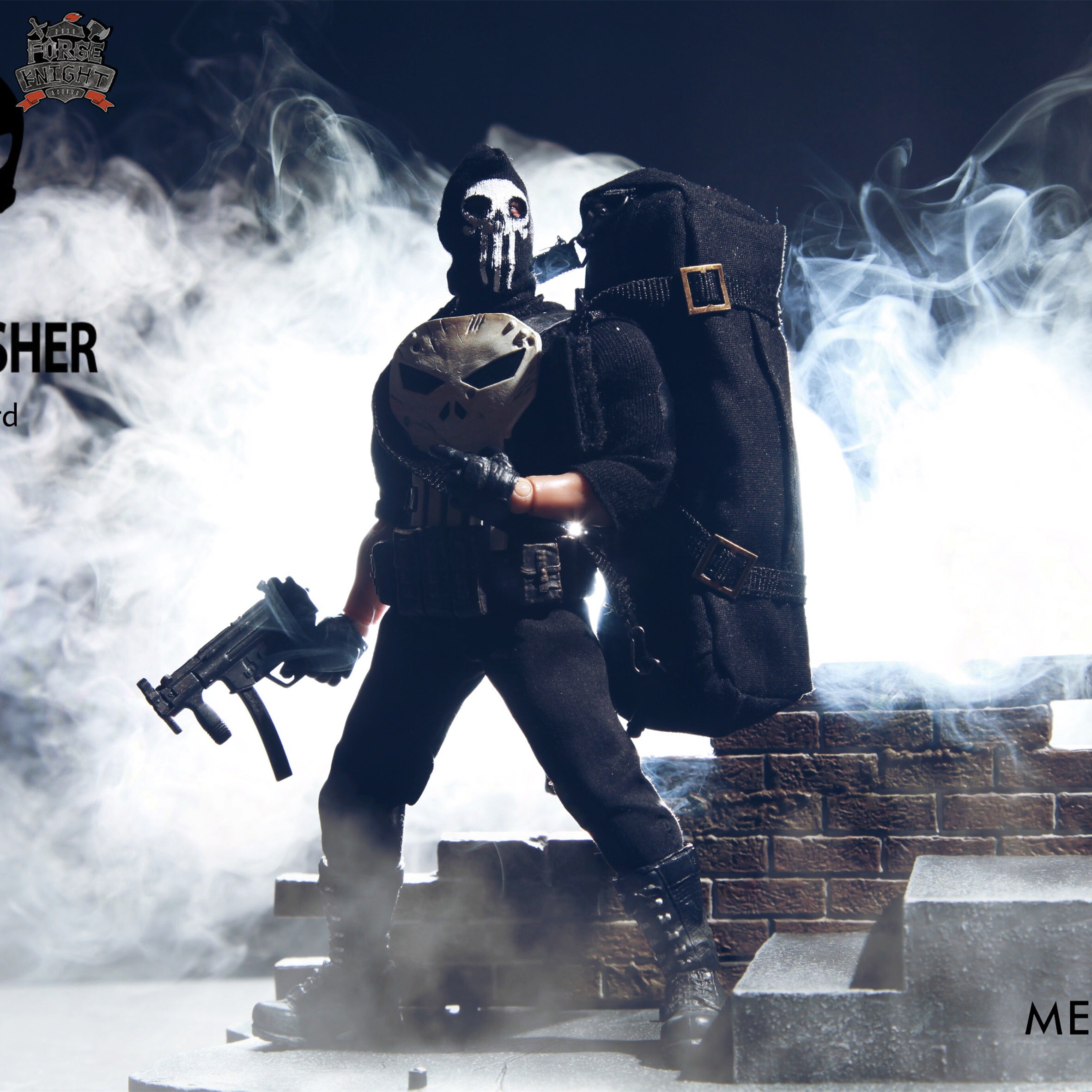 【IN stock】Custom mask for Mezco the punisher suitble for 6-7inch 1:12  action figures